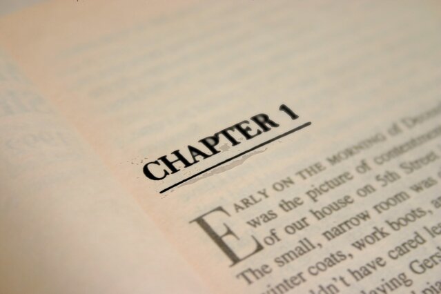 Chapter 1 of a book