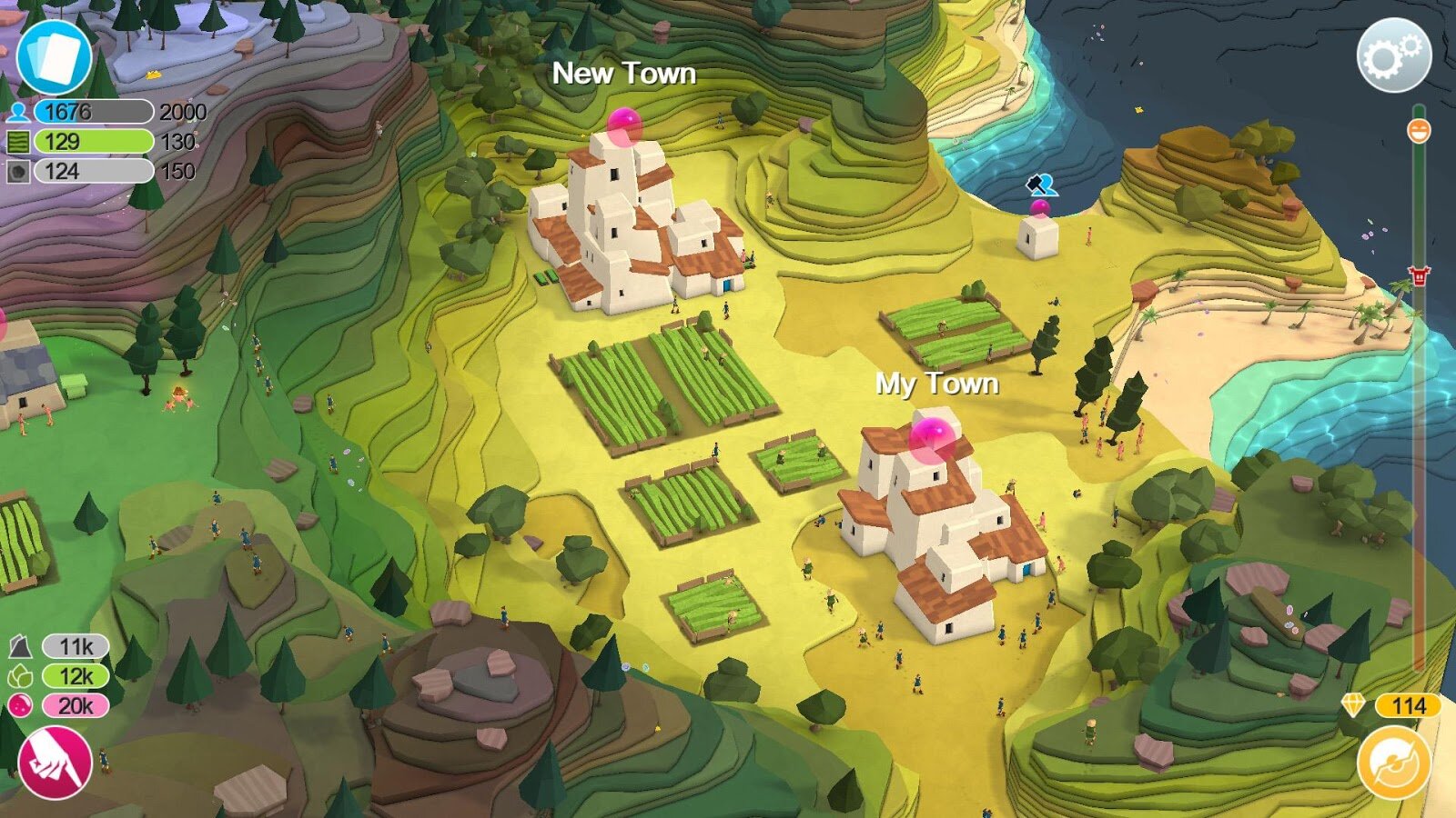 Godus gameplay